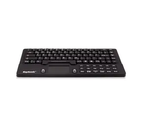 Keysonic KSK-5031IN černá / Průmyslová klávesnice / Silikon / IP68 / 87 kláves / UK layout