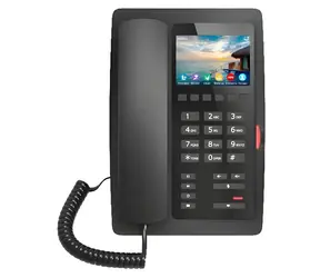 Fanvil H5W černá / Hotelový IP telefon / Wi-Fi / PoE / 3.5" / 2 linky