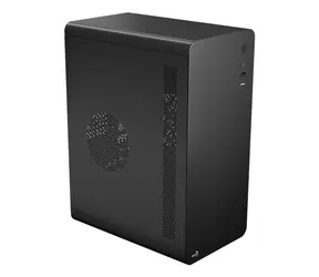 Aerocool CS-110 černá / PC skříň / Micro ATX / Mini-ITX / 1x USB 3.0 / 1x USB 2.0 / bez zdroje