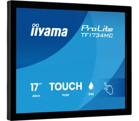 17" Iiyama ProLite TF1734MC-B8X černá / Dotykový monitor / Open Frame / TN / 1280x1024 / IP65 / 75 Hz / HDMI+DP+VGA
