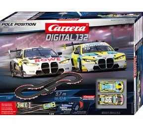 Carrera 30046 Digital 132 Pole Position BMW M4 GT3 / Autodráha / Délka okruhu 5.7 m / od 8 let