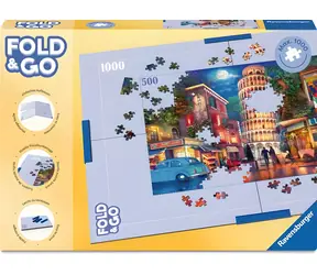 Ravensburger Puzzle Handy / Skládací podložka na puzzle / 80 x 57 cm / do 1000 dílků