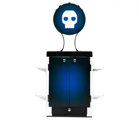 Numskull Gaming Locker černá/modrá/bílá / Stojan na hry pro PS5