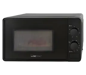 Clatronic MWG 792 černá / Mikrovlnná trouba s grilem / 700 W / 800 W gril / 20 l / 5 úrovní výkonu