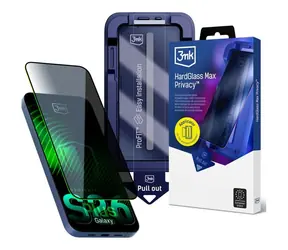 3mk HardGlass Max Privacy FrameFit / Tvrzené sklo / Samsung Galaxy S26+ / 9H / Privacy 28°