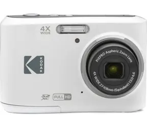 Kodak Friendly Zoom FZ45 bílá / Kompaktní fotoaparát / 2.7" LCD / 16 MPix BSI CMOS / 4x optický zoom / SD