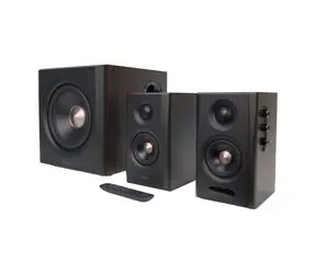 Edifier S355DB hnědá / Aktivní reproduktory 2.1 / 150 W / Bluetooth 6.0 / HDMI eARC