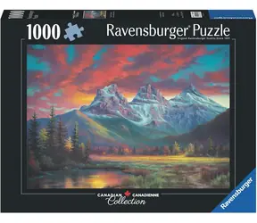 RAVENSBURGER Puzzle Tři sestry, Alberta Canadian Collection / 1000 dílků