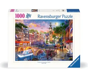 Ravensburger Puzzle Amsterdam / 1000 dílků / 70 × 50 cm