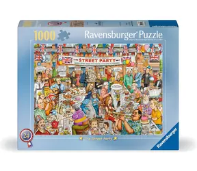 Ravensburger Puzzle Best of British č. 24: Pouliční oslava / 1000 dílků