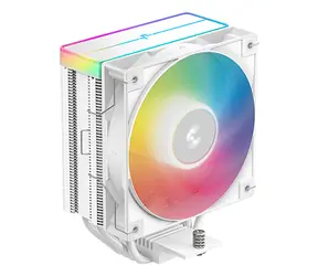 DEEPCOOL AG400 ARGB V2 bílá / Chladič CPU / 4× heatpipe / 1× 120mm ARGB / AMD + Intel