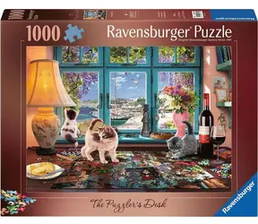 Ravensburger Puzzle Stůl milovníka puzzle / 1000 dílků