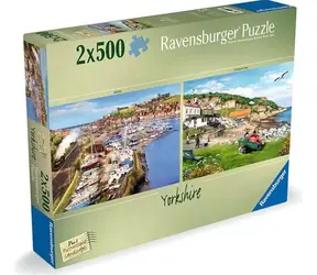 RAVENSBURGER Puzzle Picturesque Landscapes č.1: Yorkshire / 2x500 dílků