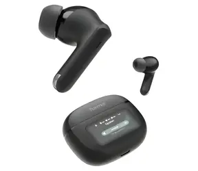 Hama Spirit Touch černá / Bluetooth sluchátka / špunty / ANC/ENC / displej / BT 5.4