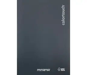 Mitama Color Touch černá / Sešit / A4 / čtverečkovaný / 40+2 listů