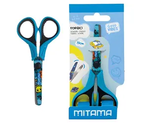 Mitama Good Vibes modrá/černá / Nůžky dětské / 13 cm