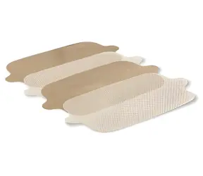 Xavax vložky do fritézy s dvojitým košíkem / Příslušenství fritézy / ochranné / 4 ks / zastřižitelné / do 260 °C