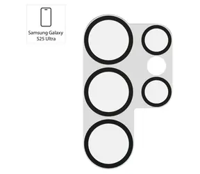Hama Cam Protect průhledná / Ochranné sklo fotoaparátu / Samsung Galaxy S25 Ultra / Temperované sklo 9H