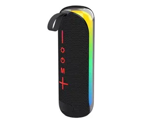2GO Acoustic Glow černá / Přenosný reproduktor / Bluetooth 5.3 / 14 W / RGB / FM / SD