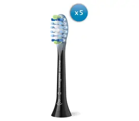 Philips Sonicare Premium Plaque Defence HX9045/88 černá / Náhradní hlavice pro kartáček / 5 ks