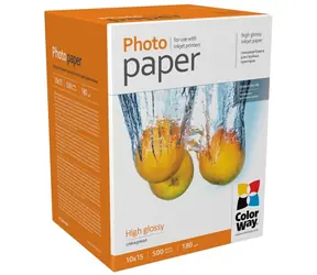 Colorway Fotopapír / Vysoce lesklý / 10x15 / 180g/m2 / 500 listů