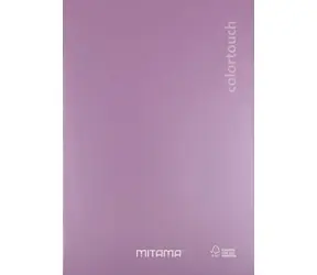 Mitama Color Touch růžová / Sešit / A4 / čtverečkovaný / 40+2 listů