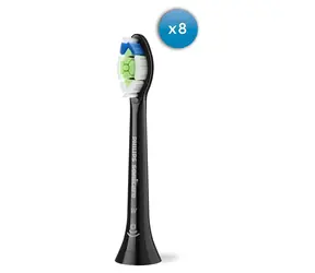 Philips Sonicare Optimal White HX6068/88 černá / Náhradní hlavice / 8 ks