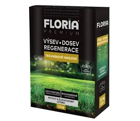 Agro Floria / Hnojivo / Trávníkové pro výsevy, dosevy a regeneraci / 2,5 kg