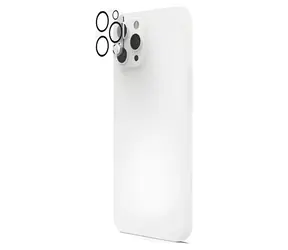 Hama Cam Protect čirá / Ochranné sklo fotoaparátu / Apple iPhone 15 Pro, 15 Pro Max / temperované sklo 9H