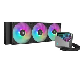 DEEPCOOL LT360 ARGB černá / Komplet vodního chlazení / 360 mm / 3x 120 mm / ARGB