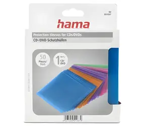 Hama / Obal na CD a DVD / vícebarevný / 50 ks