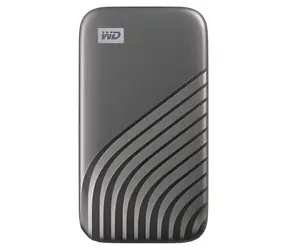 WD My Passport SSD 500GB Space Gray / Externí SSD / 2.5" / čtení: 1050 MBs / zápis: 1000MBs / USB 3.2 Gen 2x2