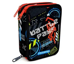 Mitama Triplo Spacebattle / Školní penál / třípatrový / plný 47 ks