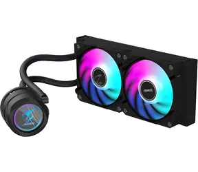 Gigabyte Aorus WaterForce II 240 černá / Kapalinový chladič AIO / 2 x 120 mm / 36.9 dB