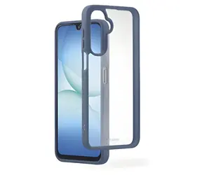 Hama Frame Protect průhledná/modrá / Kryt pro Samsung Galaxy A17 a A17 5G / PC+TPU / protiskluzový