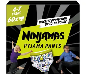 Pampers Ninjamas XXL Boy (60 ks) / Plenkové kalhotky