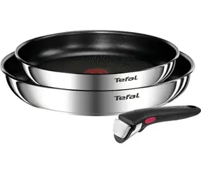 Tefal Non-Stick / Sada pánví / 3 ks / 24 & 28 cm / nepřilnavý povrch / nerezová ocel