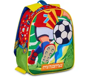 Mitama Spinny fotbal/surf / Předškolní batoh / oboustranný / 8,2 l