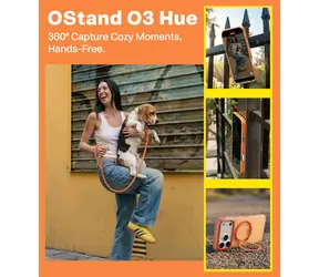 Torras Ostand O3 Hue Golden Citrus / Ochranný kryt / iPhone 17 Pro Max / MagSafe / stojánek 360°