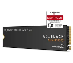 WD Black SN8100 1TB / M.2 SSD 2280 / NVMe PCIe Gen5 x4 / TLC / čtení: 14 900 MBps / zápis: 11 000 MBps / 5y