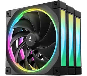 Deepcool FL14 3-pack černá / Ventilátor do PC / 140 mm