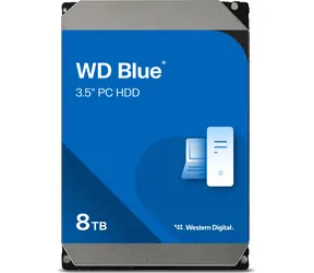 WD Blue (EZAX) 8TB / HDD / 3.5" SATA III / 5 400 rpm / 256MB cache / 2y