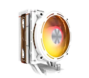 darkFlash E400 bílá / Chladič CPU / 1x 120 mm / ARGB podsvícení / 800-2000 RPM / 37 dB / Intel + AMD