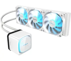 Gigabyte Eagle 360 Ice bílá / AIO vodní chladič CPU / 3x 120 mm