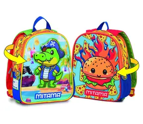 Mitama Spinny crazy coco / Dětský batoh / oboustranný / 8,2 l / pro předškoláky