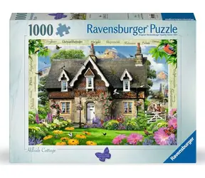 RAVENSBURGER Puzzle Country Cottage č.15 Chata na svahu / 1000 dílků