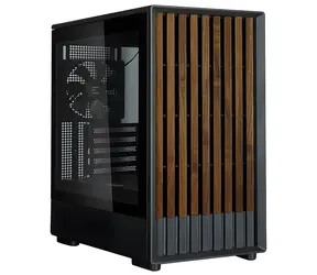 Zalman P10 Namu černá / mATX / 3x 120 mm fan / USB-A 3.2 Gen 2 + USB-C / dřevěné doplňky / bez zdroje