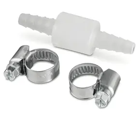 Xavax zpětný ventil / Příslušenství pro pračky / pro odtokové hadice do O 10 mm / 2 hadicové spony 10–16 mm