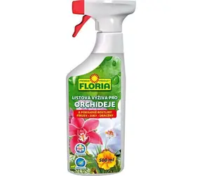 Agro FLORIA Listová výživa orchideje a pokojové rostliny / Hnojivo / 500 ml