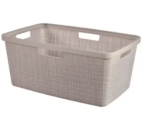 Curver Jute taupe / Koš na prádlo / 46 l